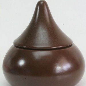 2006 Hershey's Kiss Covered Candy Dish Vintage